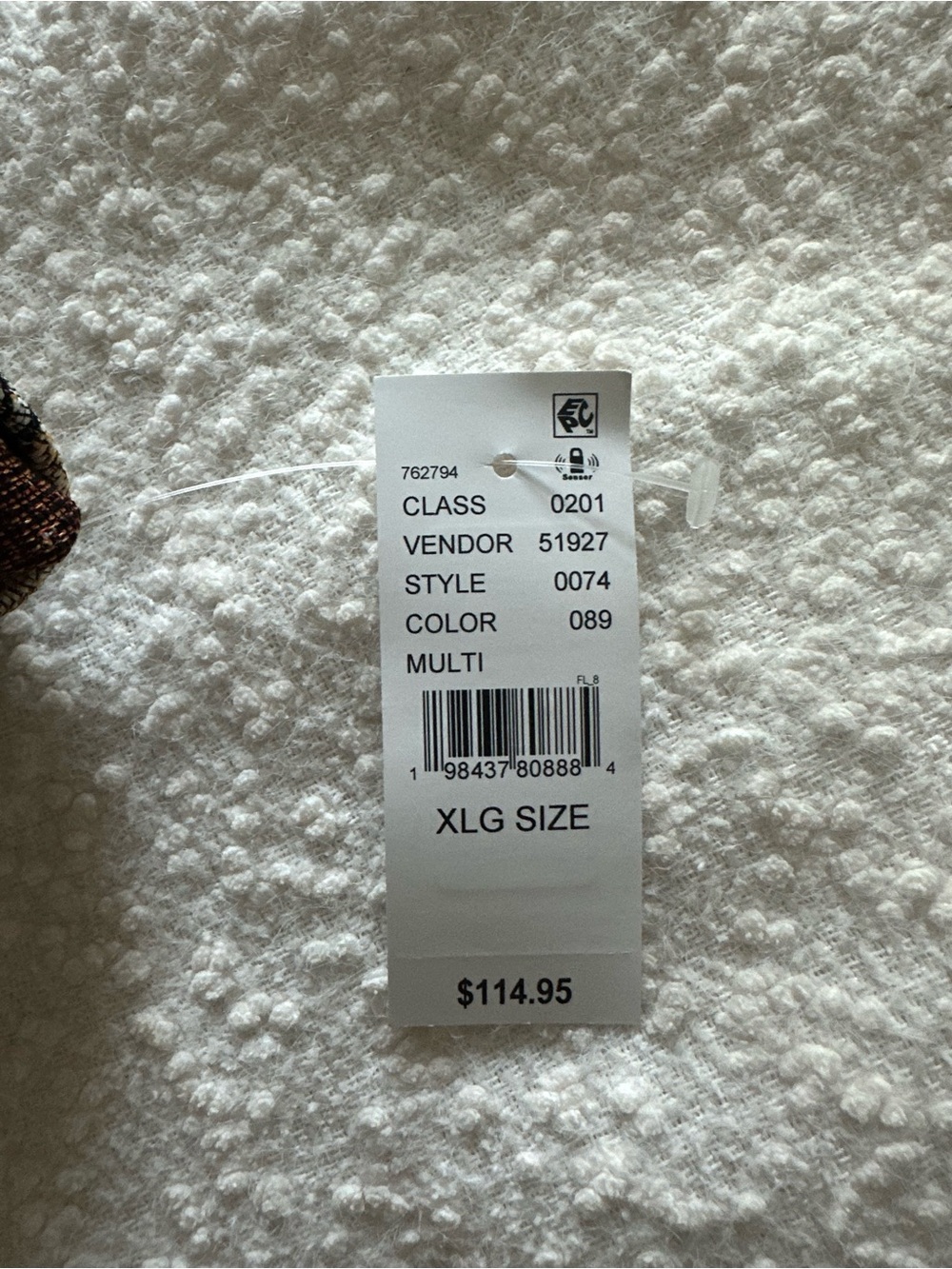 PacSun Multi-Color Patterned Bomber Jacket - Picture 3 of 3